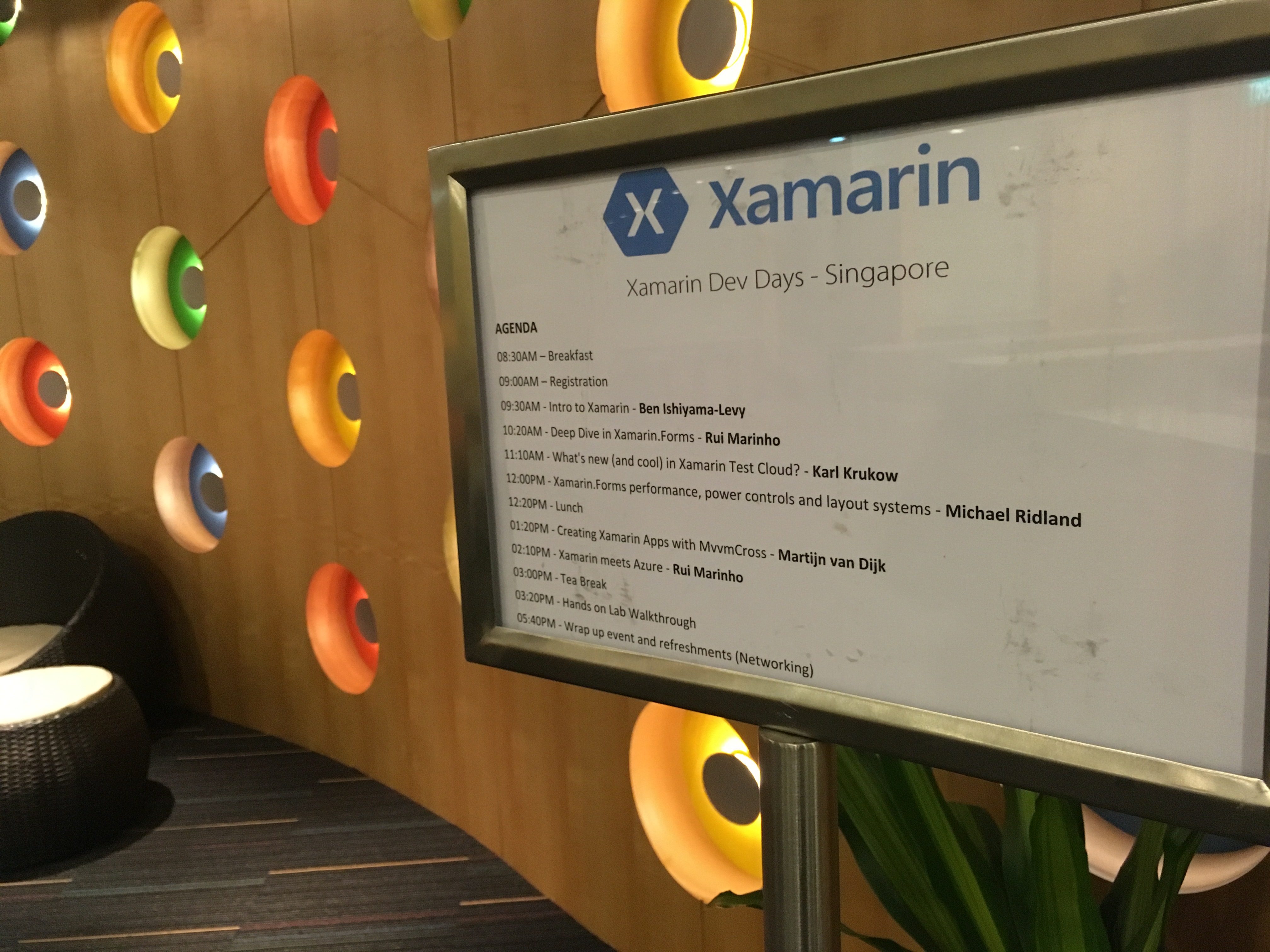 Slides and Demos from Xamarin Dev Days Singapore